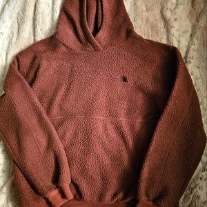 North face purple hoodie